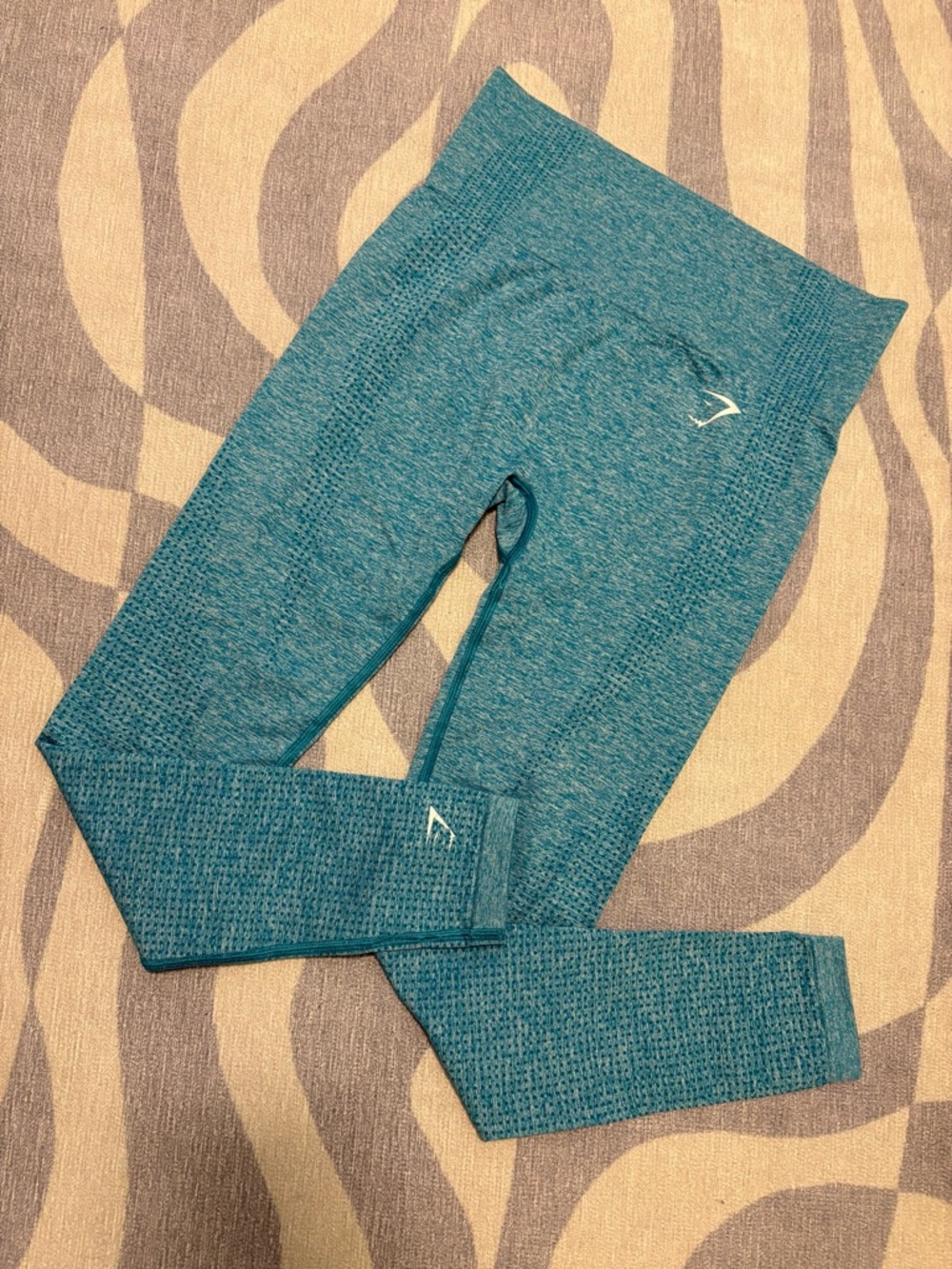 Gymshark Teal Seamless High-Rise Leggings